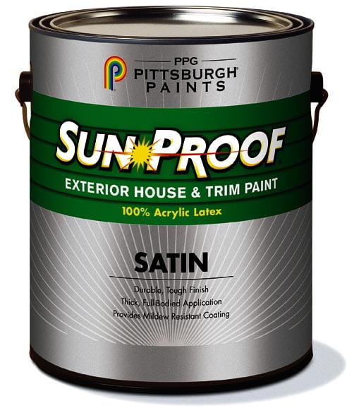 Архитектурная краска SUN-PROOF® — акриловая, полуматовая краска